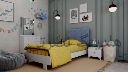 سرویس تخت خواب صدف یکنفره